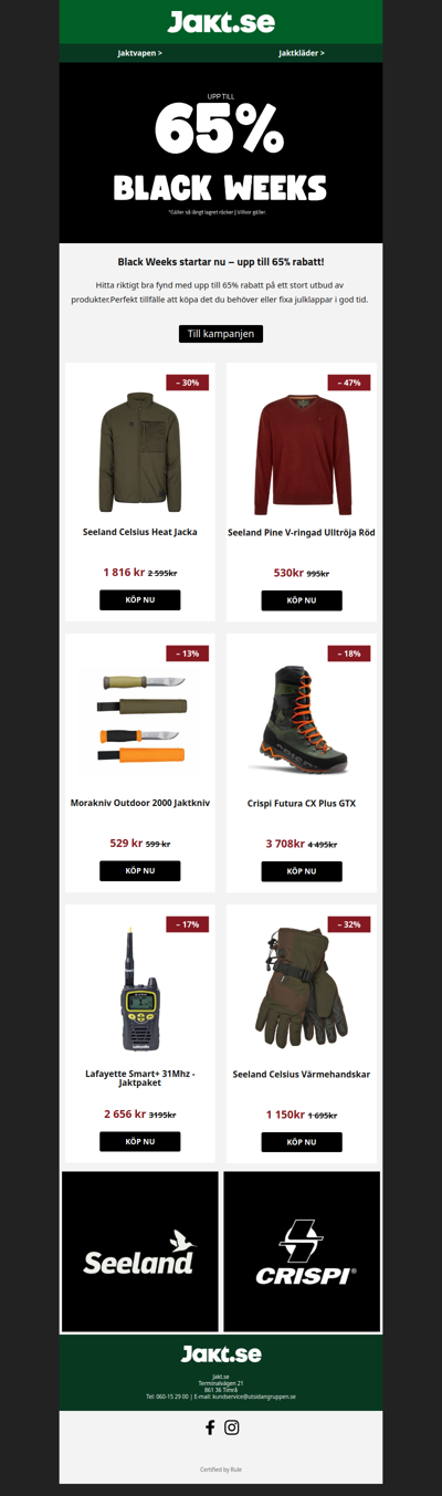 ⚫ Black Week startar nu! ⚫