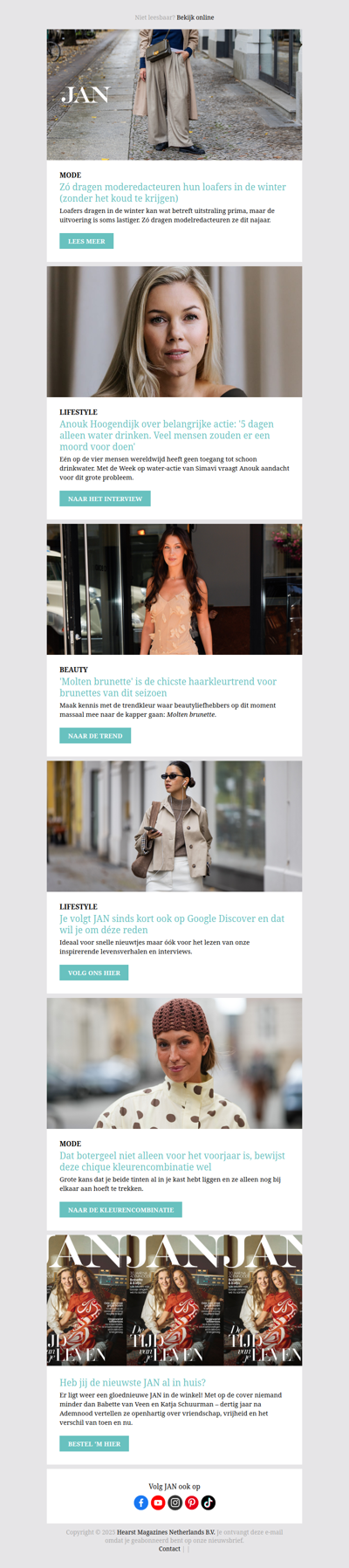 Met deze kleurencombi draag je botergeel óók in het najaar