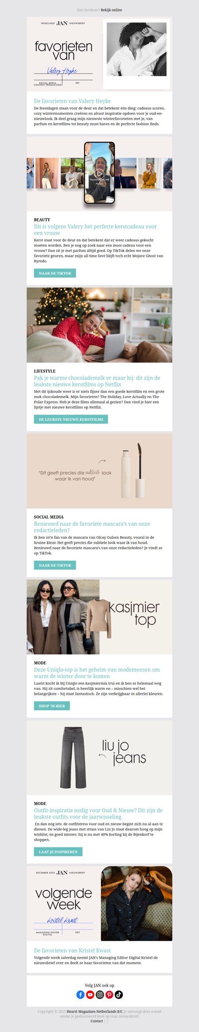 Deze glitterjeans gaat op de wishlist van JAN's social editor