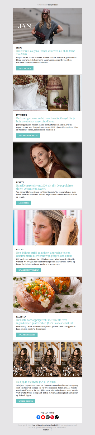 Dit zijn de populairste haarkleurtrends van 2026