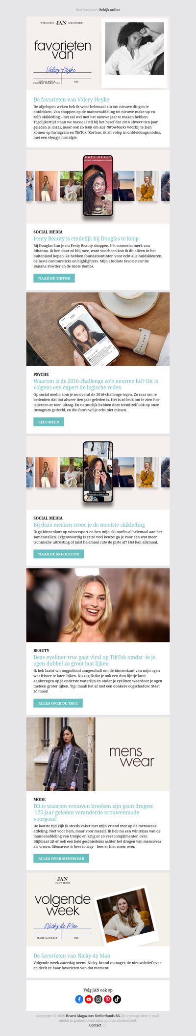 De mooiste ski-outfits volgens JAN's social editor