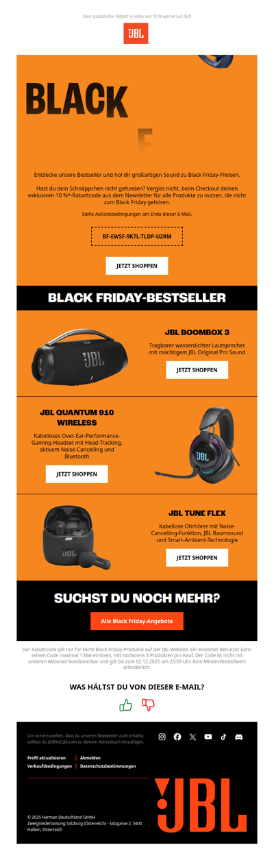 Black Friday-Bestseller