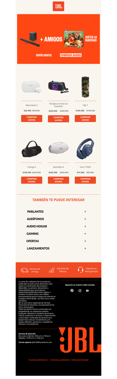 🎵villancicos + Regalos + JBL =🎄¡Navidad ya está aquí!🎁Aprovecha las ofertas + ENVÍO GRATIS