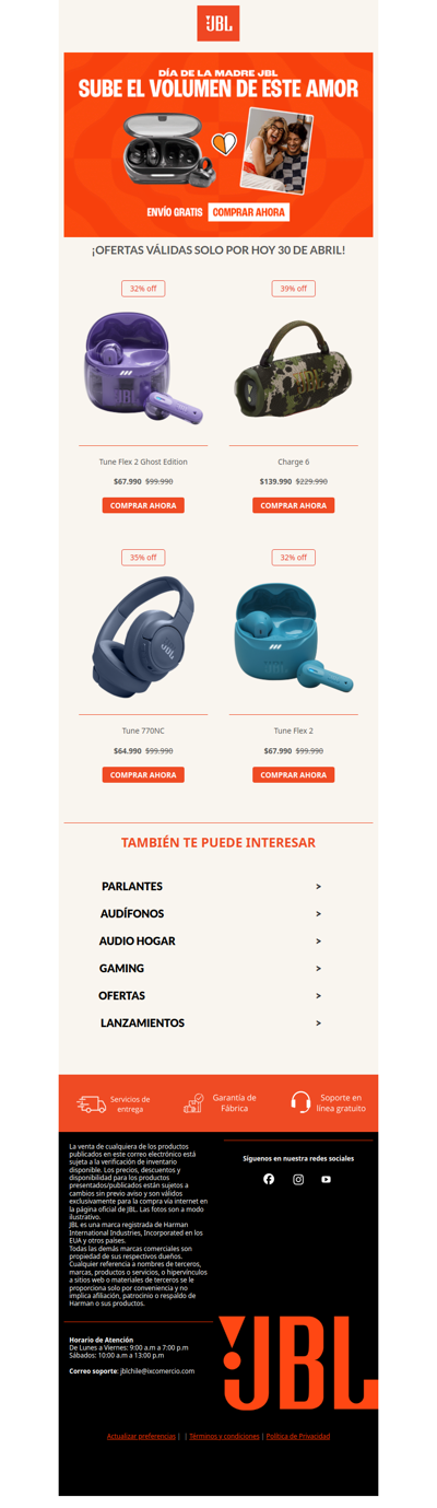 🧡¡Ofertas imperdibles solo por hoy 30 DE ABRIL!⚡+ Envío gratis desde $19.990