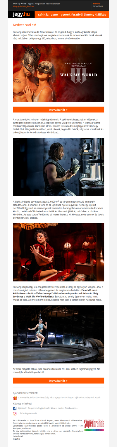 Walk My World – lépj ki a megszokott hétköznapokból