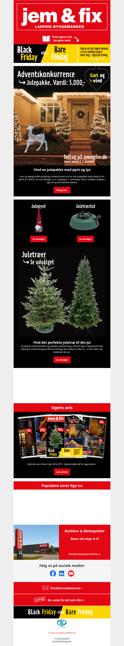 Adventskonkurrence | VIND julepakke med lys og pynt