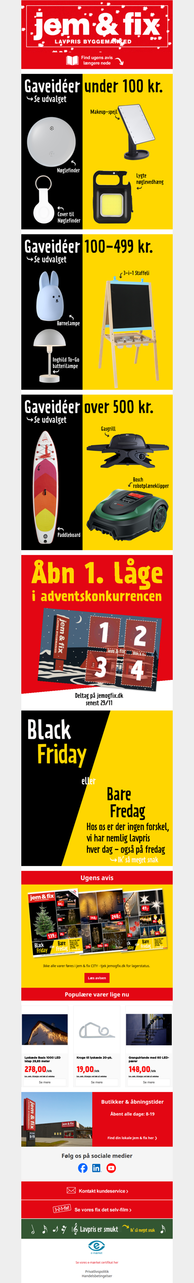 Gaveidéer til jul - find gaver til både store og små🎁