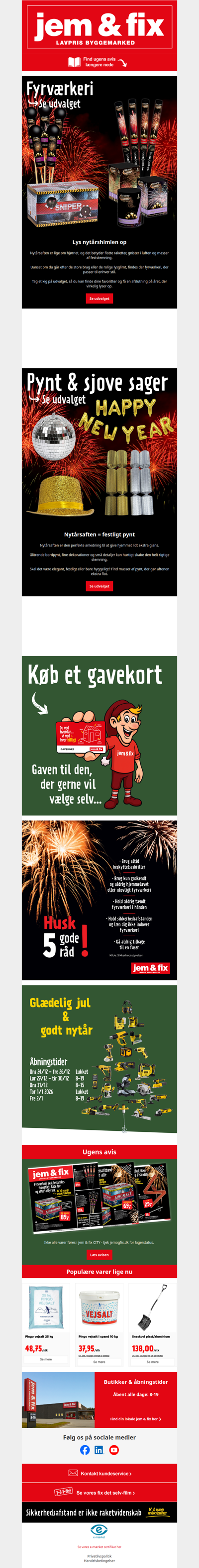 Årets sidste fest nærmer sig 🎆