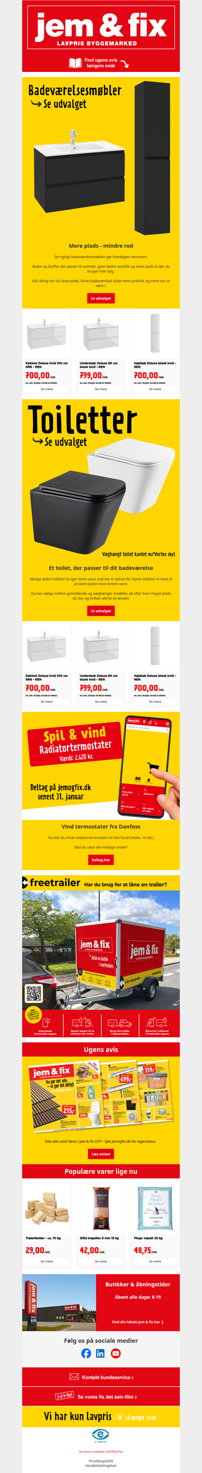 Skal badeværelset renoveres? Find praktiske løsninger