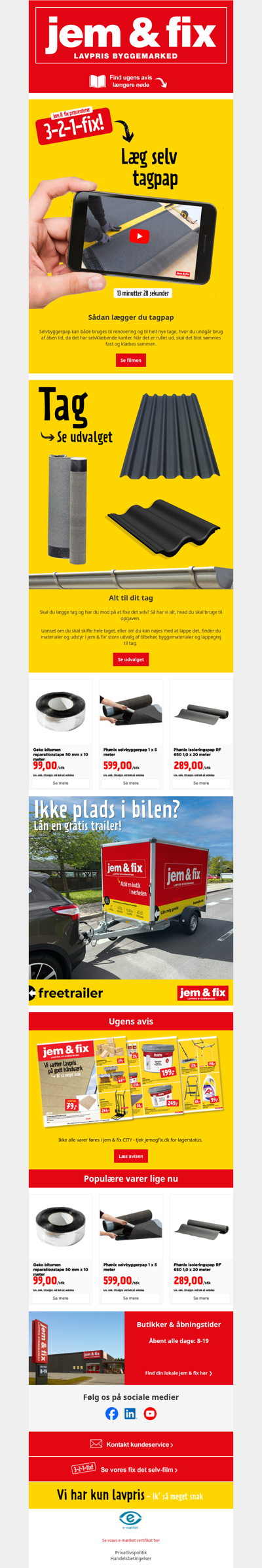 Se filmen: Sådan lægger du tagpap 🏠