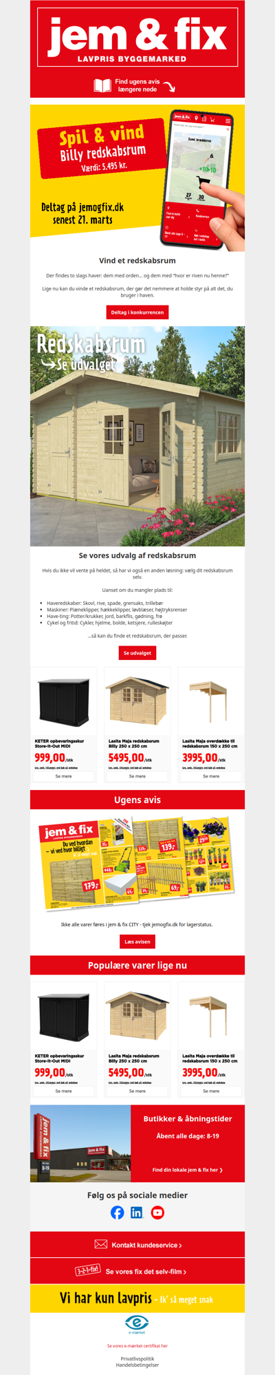 Vind et redskabsrum 🪚