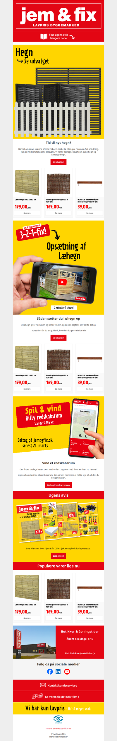 Skal haven hegnes ind?