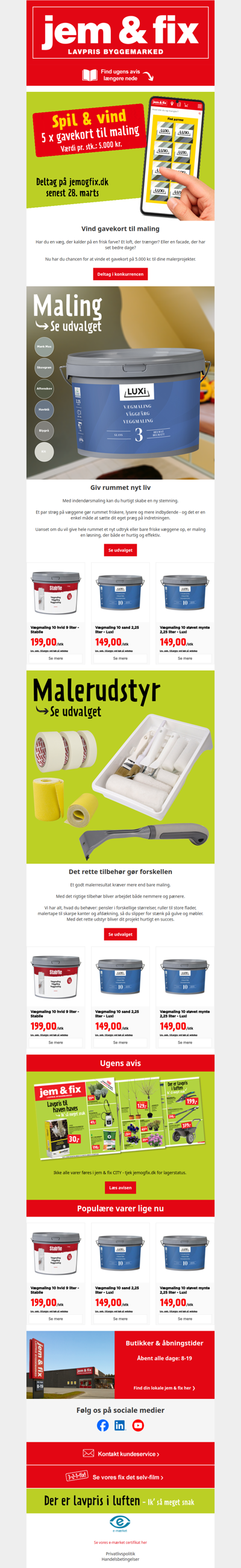 VIND gavekort til LUXI-maling 🖌️