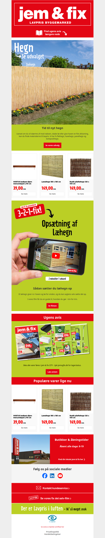 Skal haven hegnes ind?