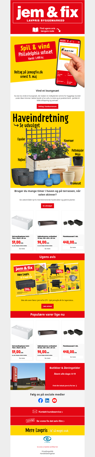 VIND loungesæt