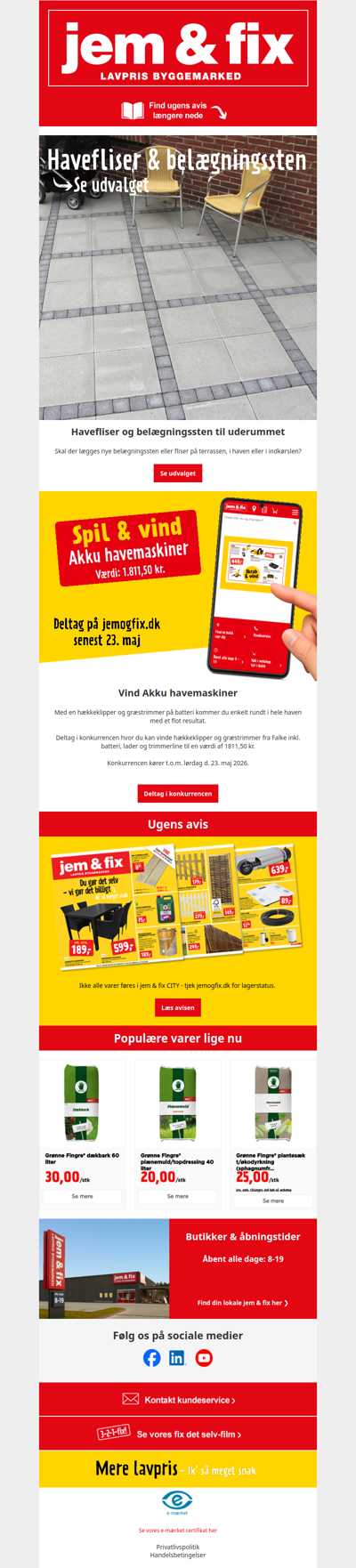 Belægningssten til have og indkørsel