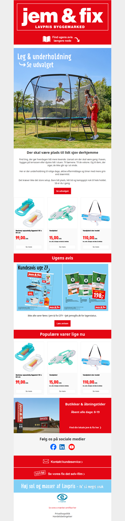 🤸 Sjov til store og små