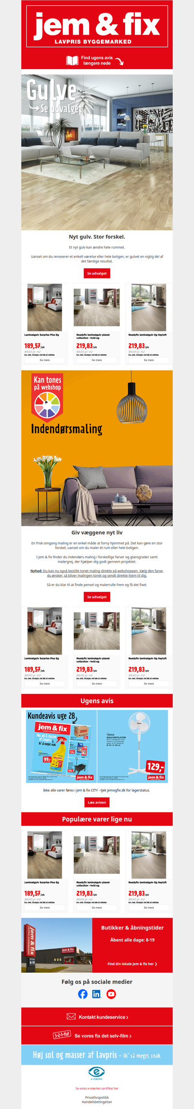 🏡 Forny hjemmet med nyt gulv og maling
