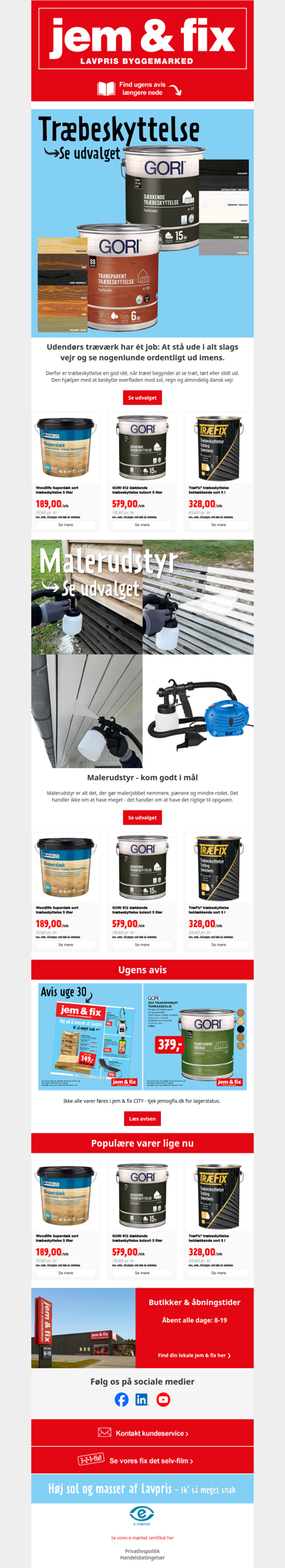 Giv træværket lidt kærlighed 🖌️
