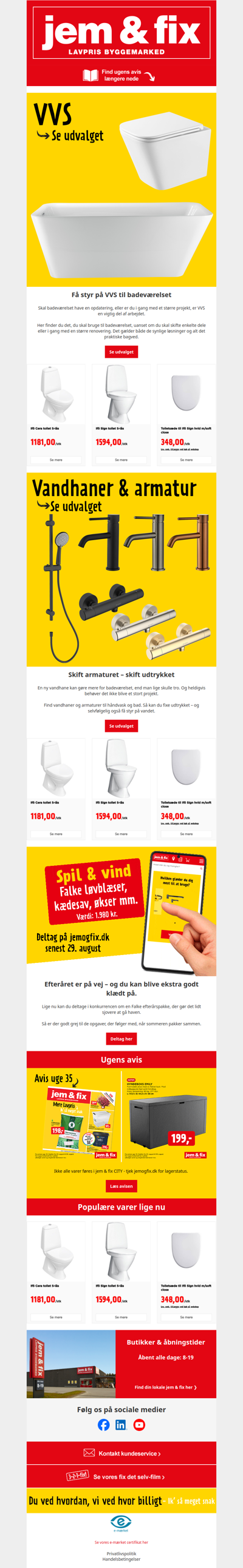 🚿 Fix badeværelset fra rør til vandhane