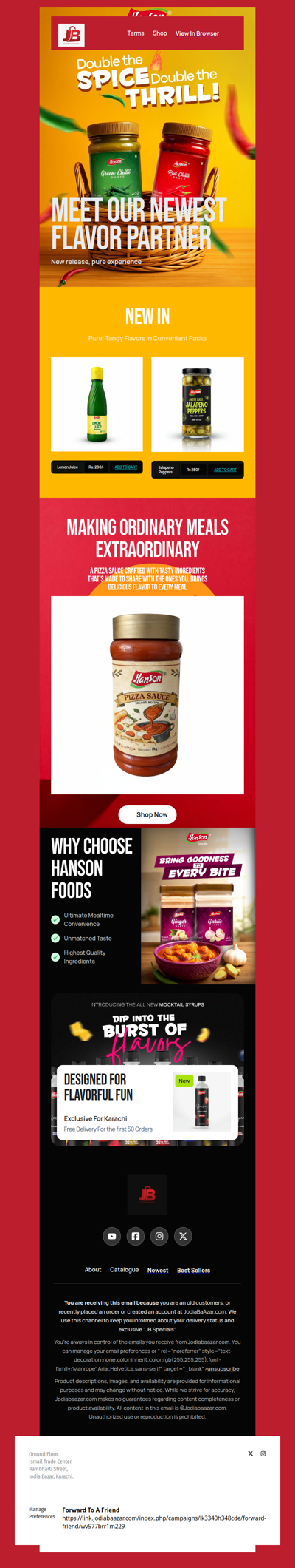 Jodiabaazar.com & Hanson Foods: Bringing authentic Pakistani flavors to your home | Skip the prep, keep the flavor 🥘