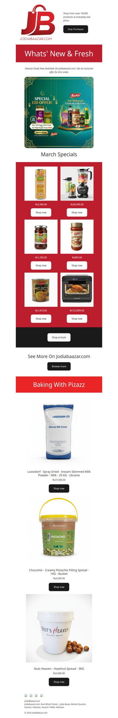 What Restaurants Buy… Now Available for Homes At Jodiabaazar.com