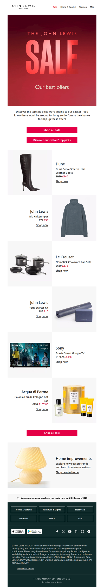 The best of The John Lewis Sale