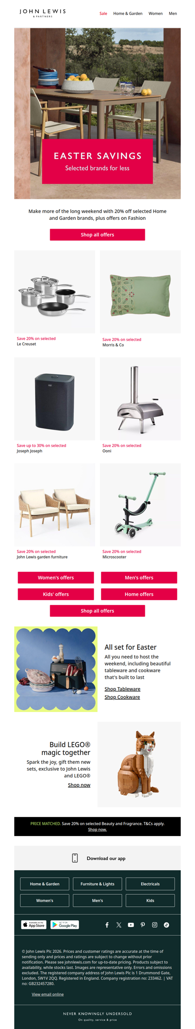 Get prepped for the Easter weekend for less