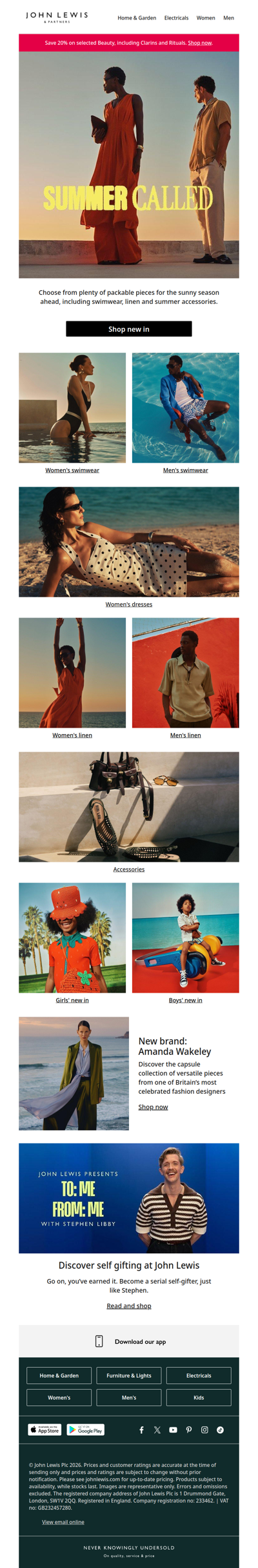 Get ready – summer is on the horizon