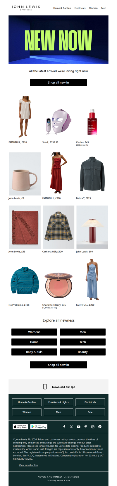 Check out what's new