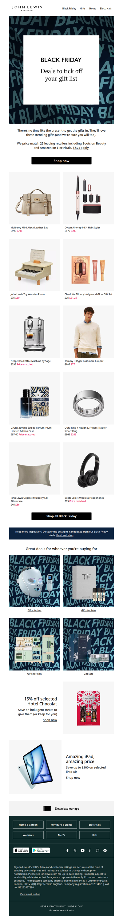 Black Friday deals on trending gifts