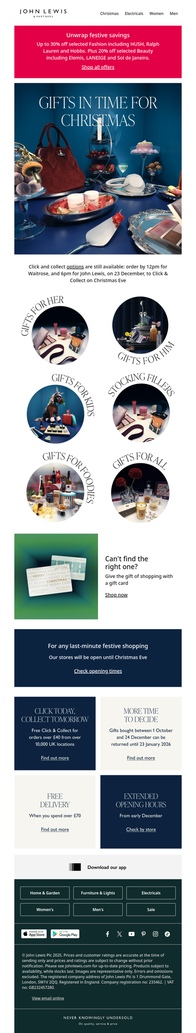 There's still time to get the gifts