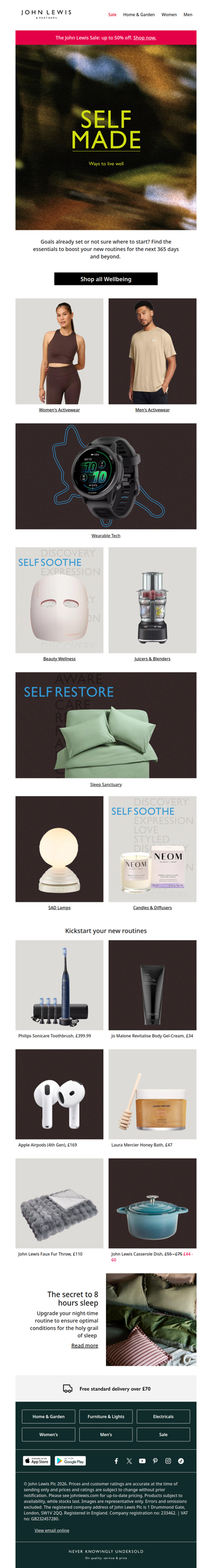 Press reset. Choose your new ways to live well.