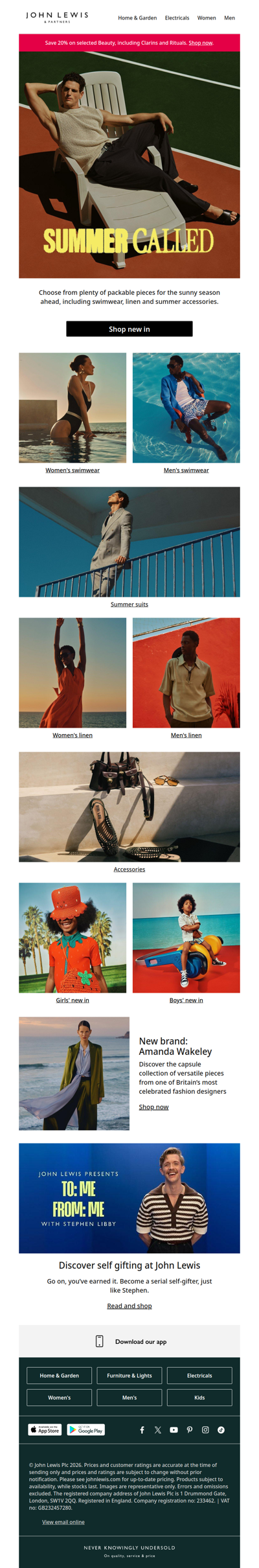 Get ready – summer is on the horizon