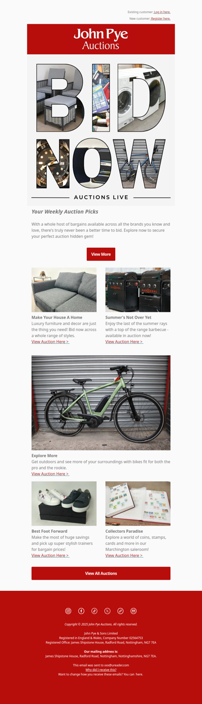 Your Weekly Auction Picks 📢