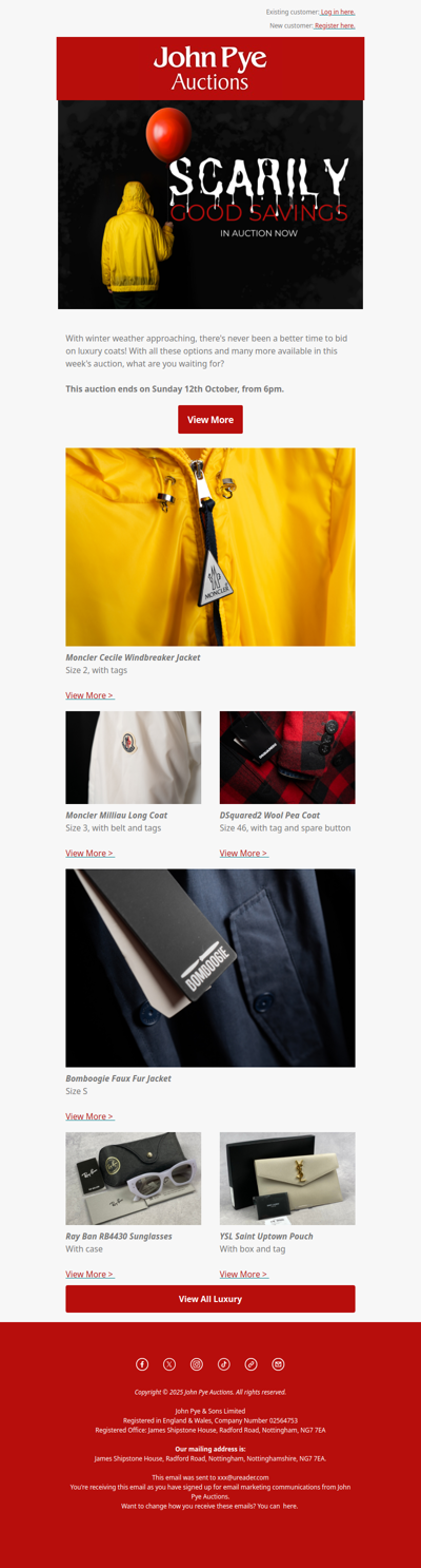 Scarily Good Savings 🎈