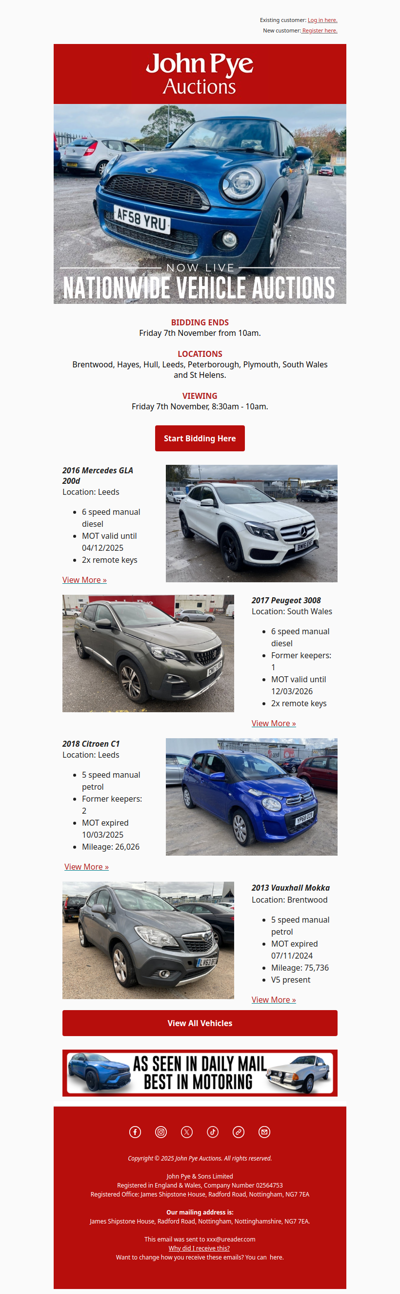 Deals On Wheels 🚗