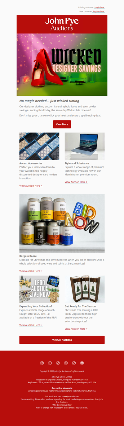 Wicked Designer Savings 👠