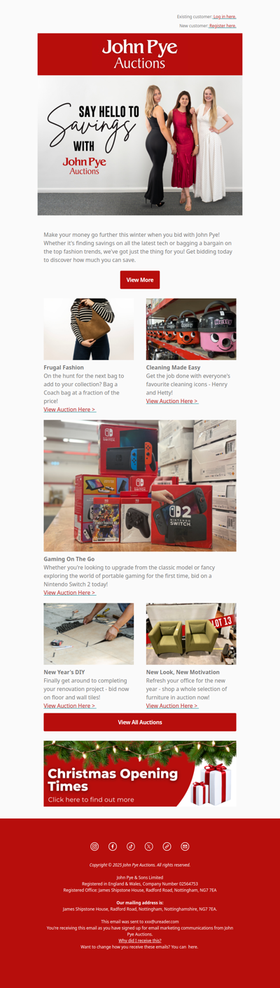 Your Thursday Auction Update! 📣