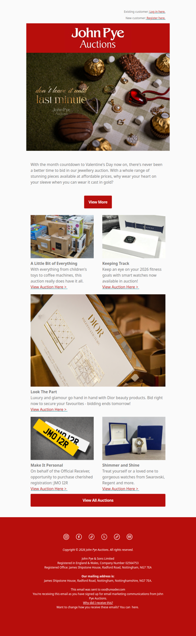 Don't Leave It Until Last Minute... ⏰