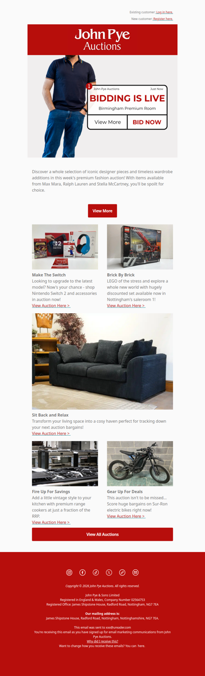 🚨Premium Fashion In Auction Now!