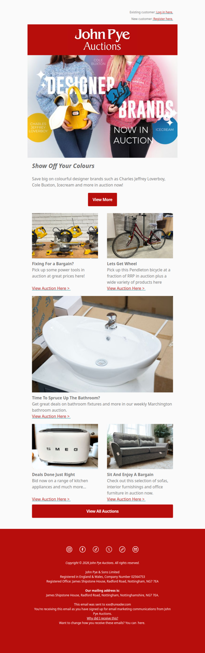 Check out this Weeks Auctions! 👀