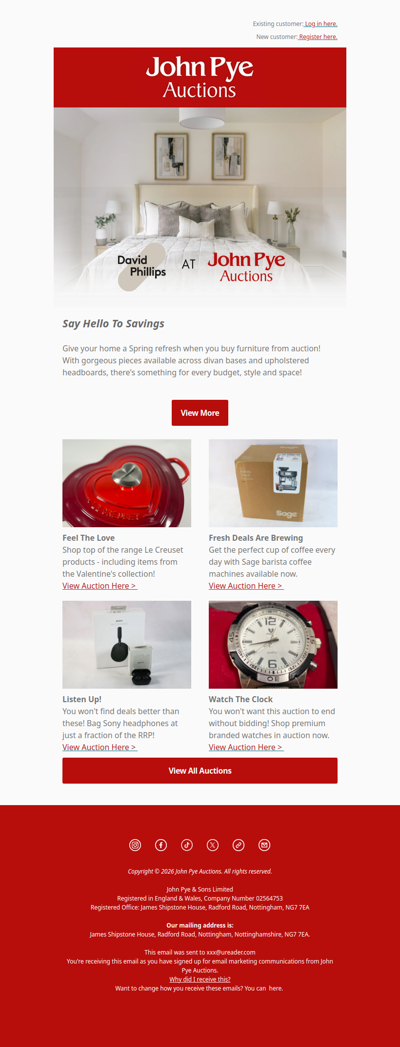 Say Hello To Savings 👋