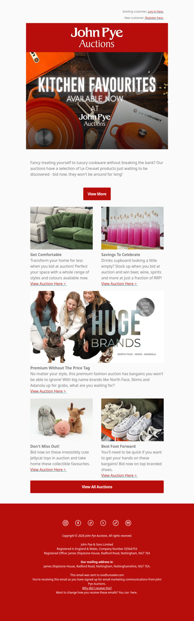 Your Weekly Auction Update!