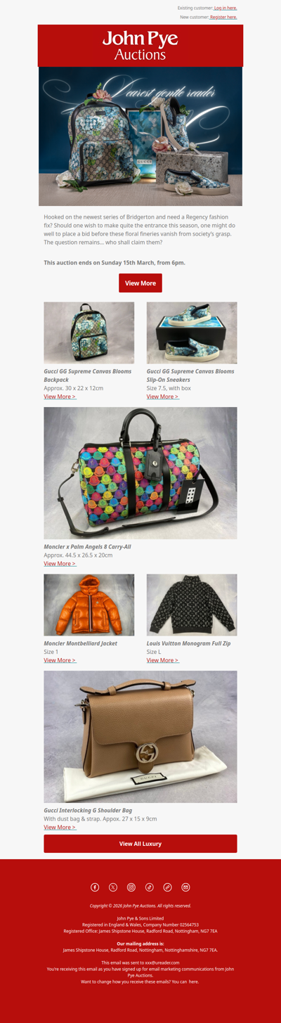 Dearest Gentle Reader...