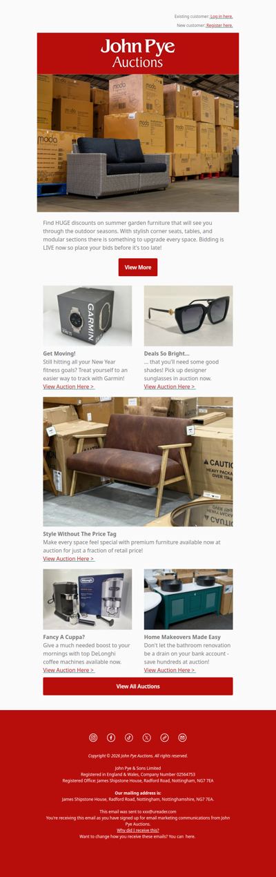 🚨FOR YOU: Auction Bargains