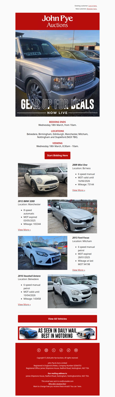 Find your dream car: BMW, Audi, Vauxhall & More!