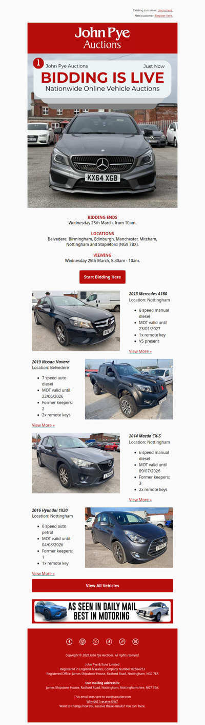 Take These Deals For A Spin 🚗