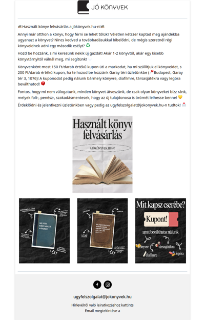 Használt könyv felvásárlás a Jókönyvek.hu-n!📚