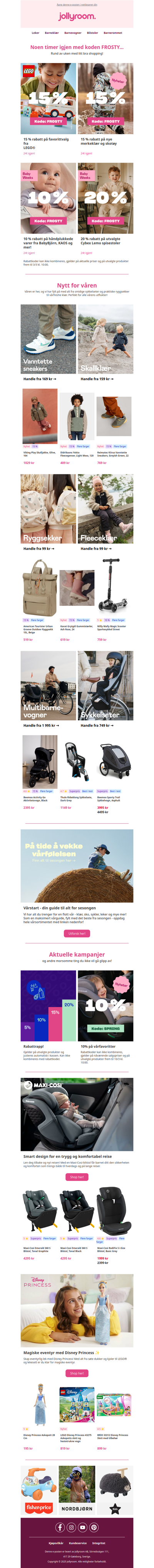 Vårklær fra 99kr - finn vårens nyheter og favoritter her! 🌸